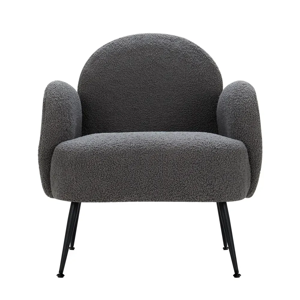 Armchair Lounge Chair Armchairs Accent Arm Chairs Sherpa Boucle Price