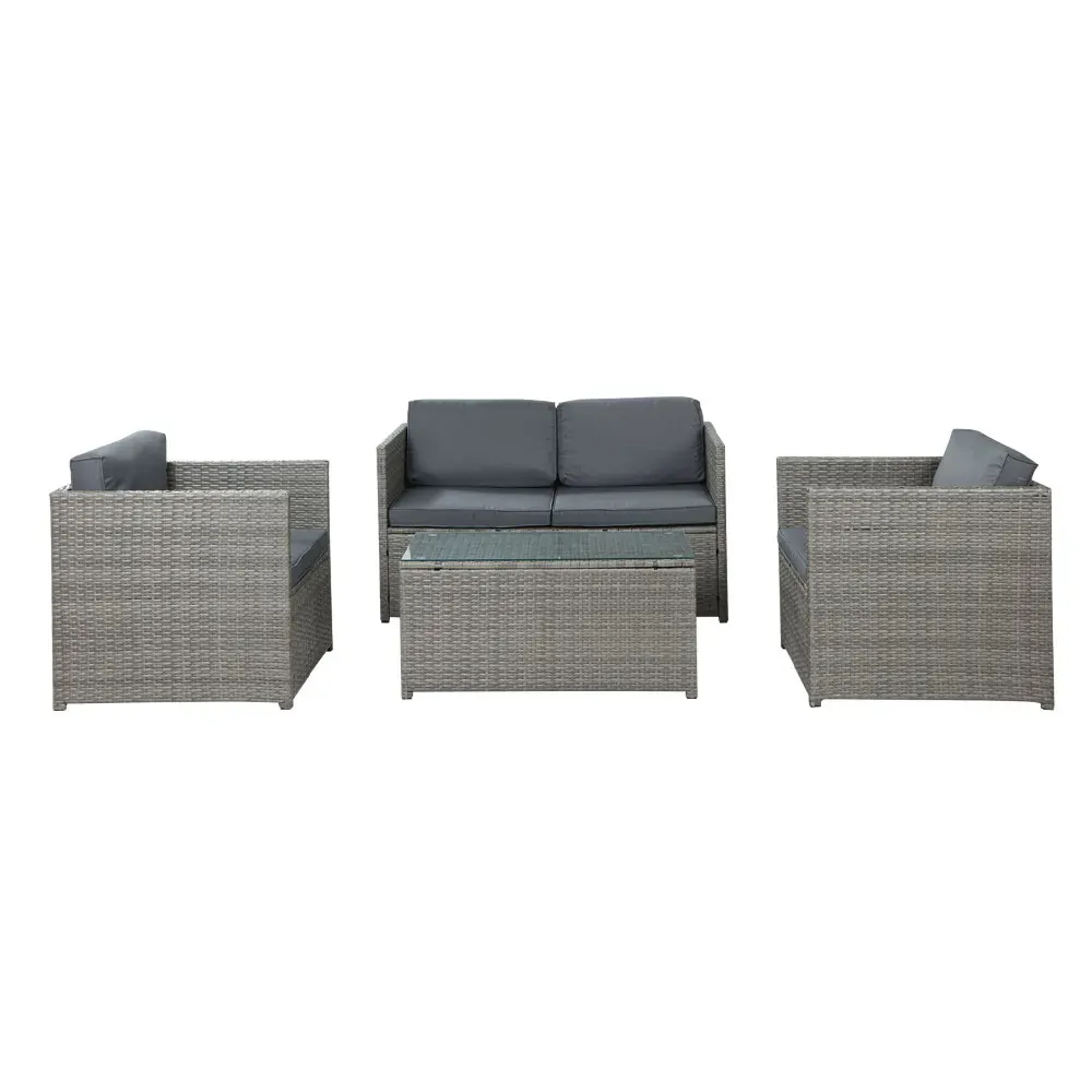 Outdoor Furniture Sofa Set Wicker Lounge Setting Table Chairs Price