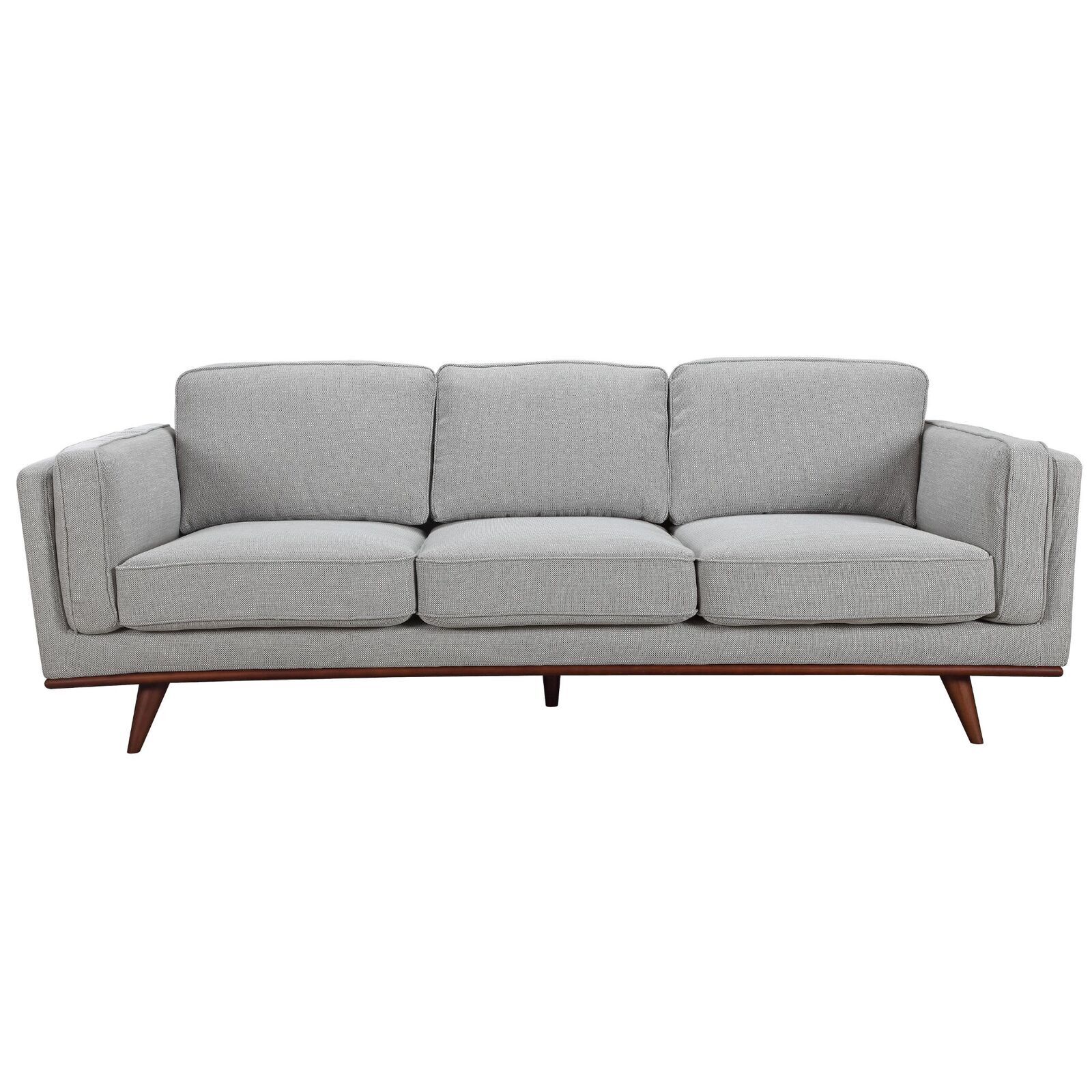 Dodworth Sofa Fabric Uplholstered Lounge Couch - Grey Price