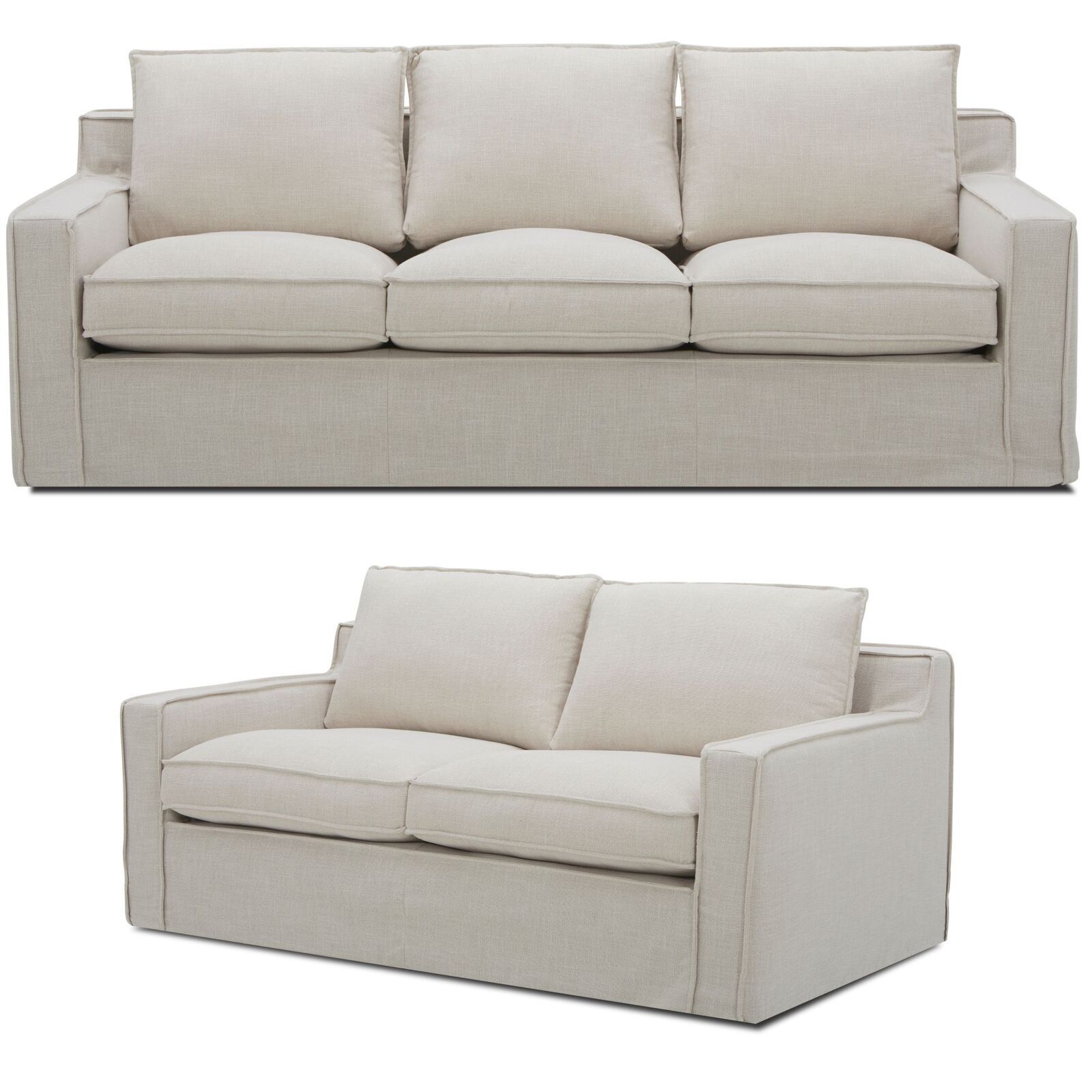 Chubbuck Sofa Fabric Uplholstered Lounge Couch - Stone Price