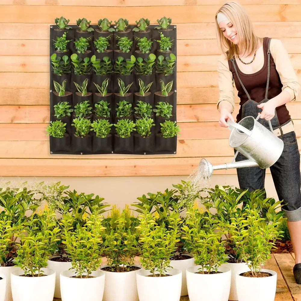 Wall Hanging Planter Planting Grow Bag Vertical Garden Vegetable Flower Price