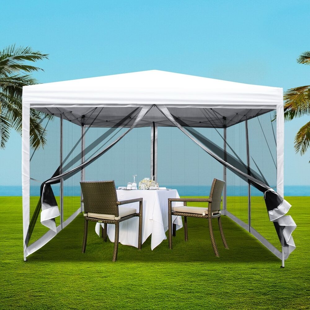 Gazebo Pop Up Marquee Wedding Side Mesh Wall Outdoor Gazebos Price