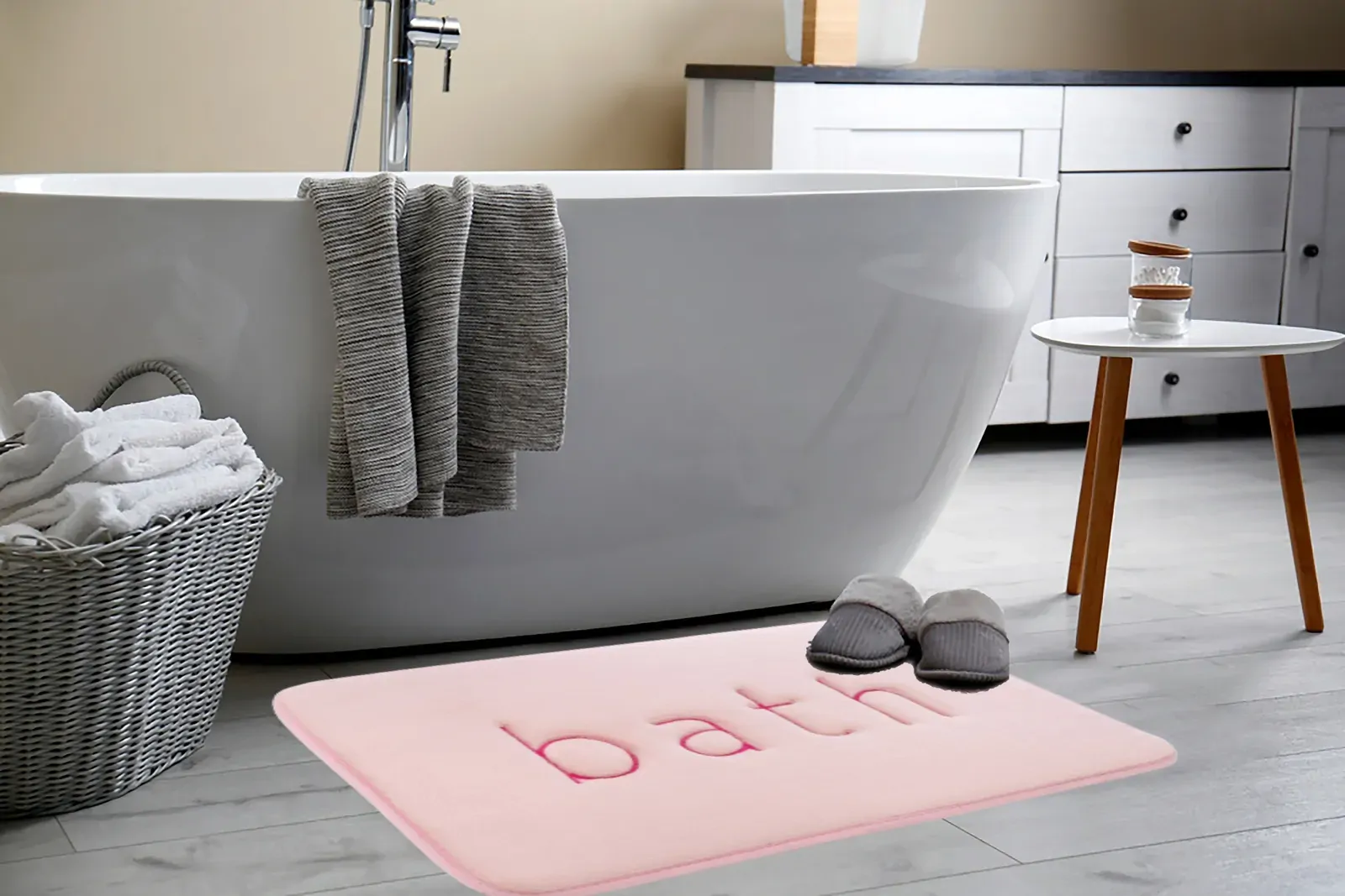 Extra Thick Memory Foam & Super Comfort Bath Rug Mat for Bathroom (60 x 40 cm) Price