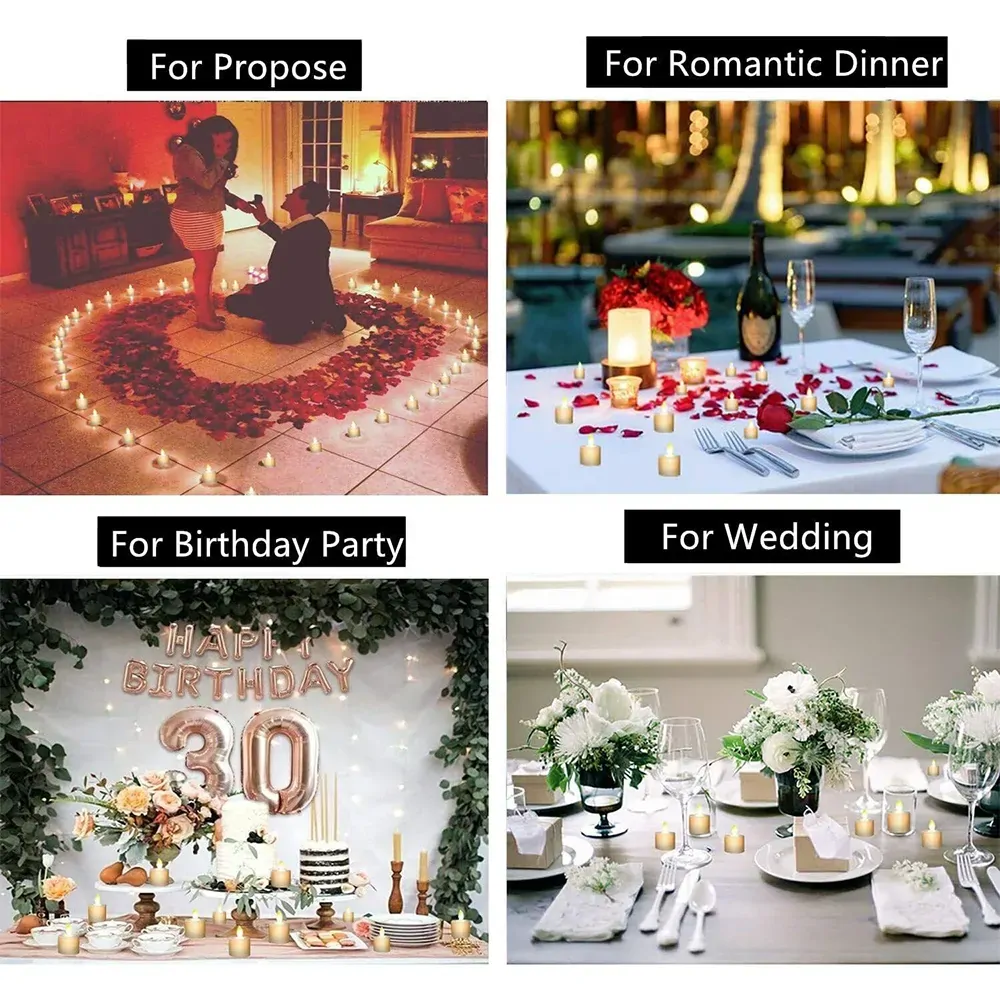 Flameless LED Tea Light Tealight Candle Wedding Decoration Price