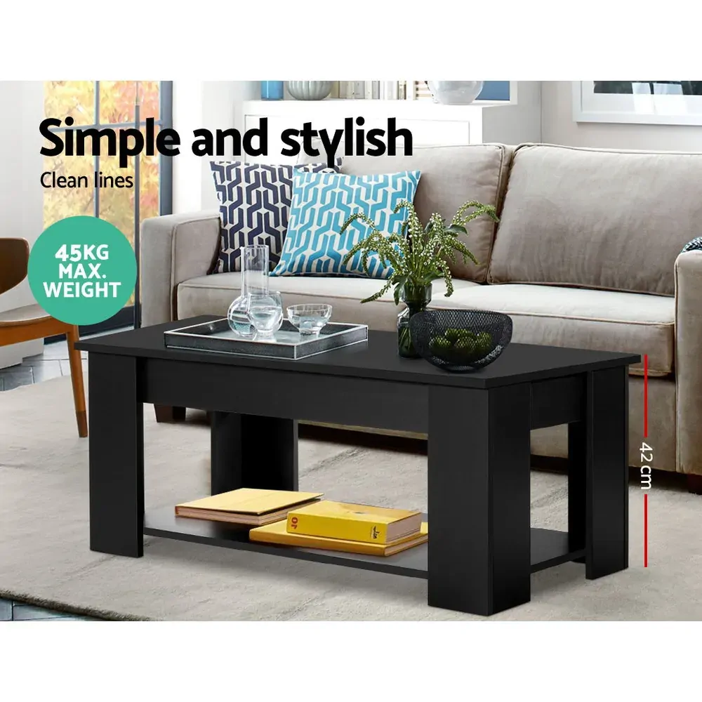 Lift Up Top Coffee Table Storage Shelf Price