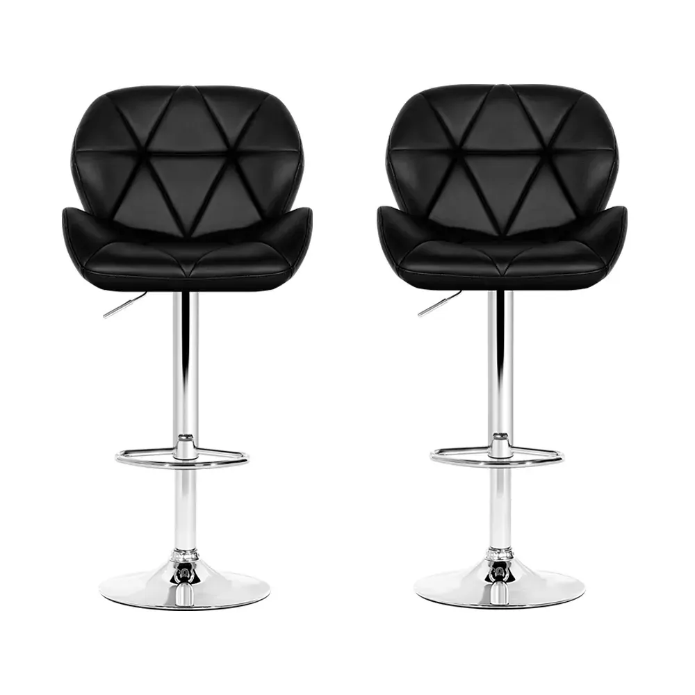 Kitchen Bar Stools - Black and Chrome Price