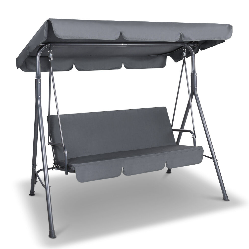 Outdoor Swing Chair Hammock 3 Seater Garden Canopy Bench Seat Backyard Price