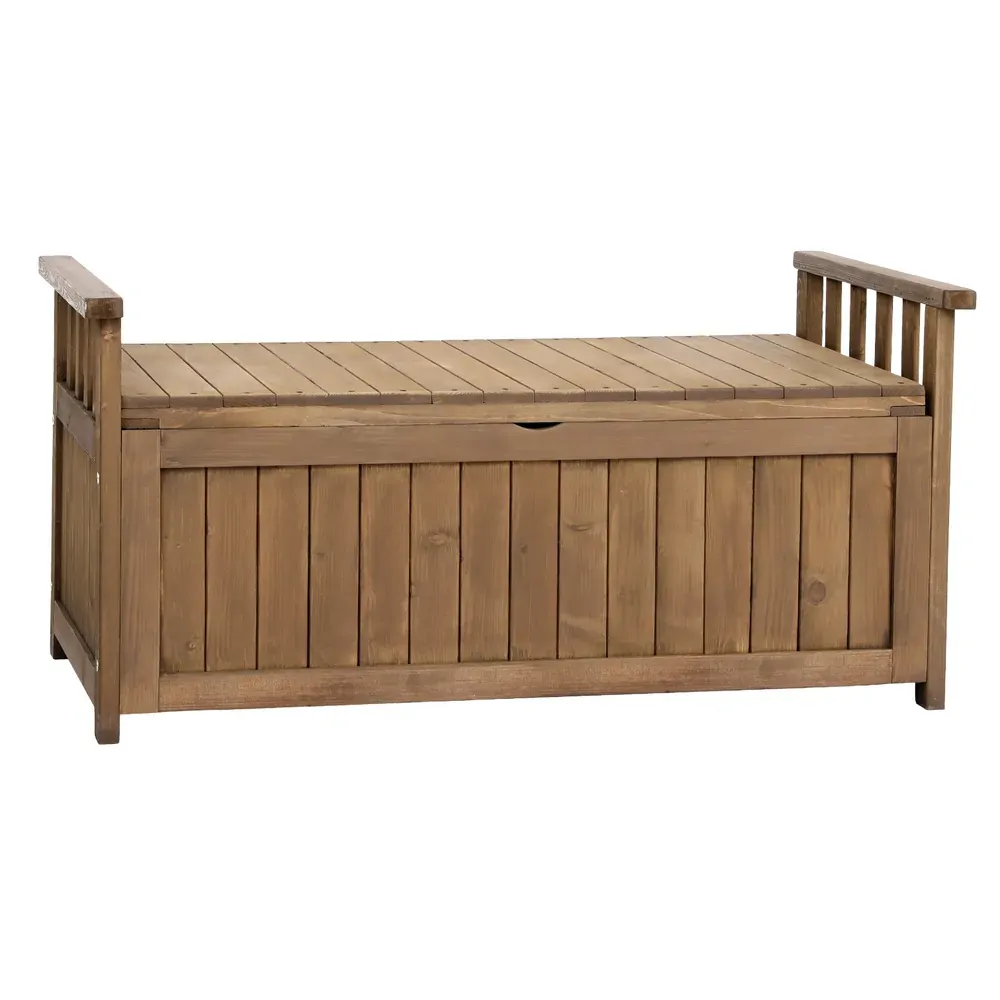 Outdoor Storage Box Wooden Garden Bench Chest Toy Tool Sheds Furniture Price