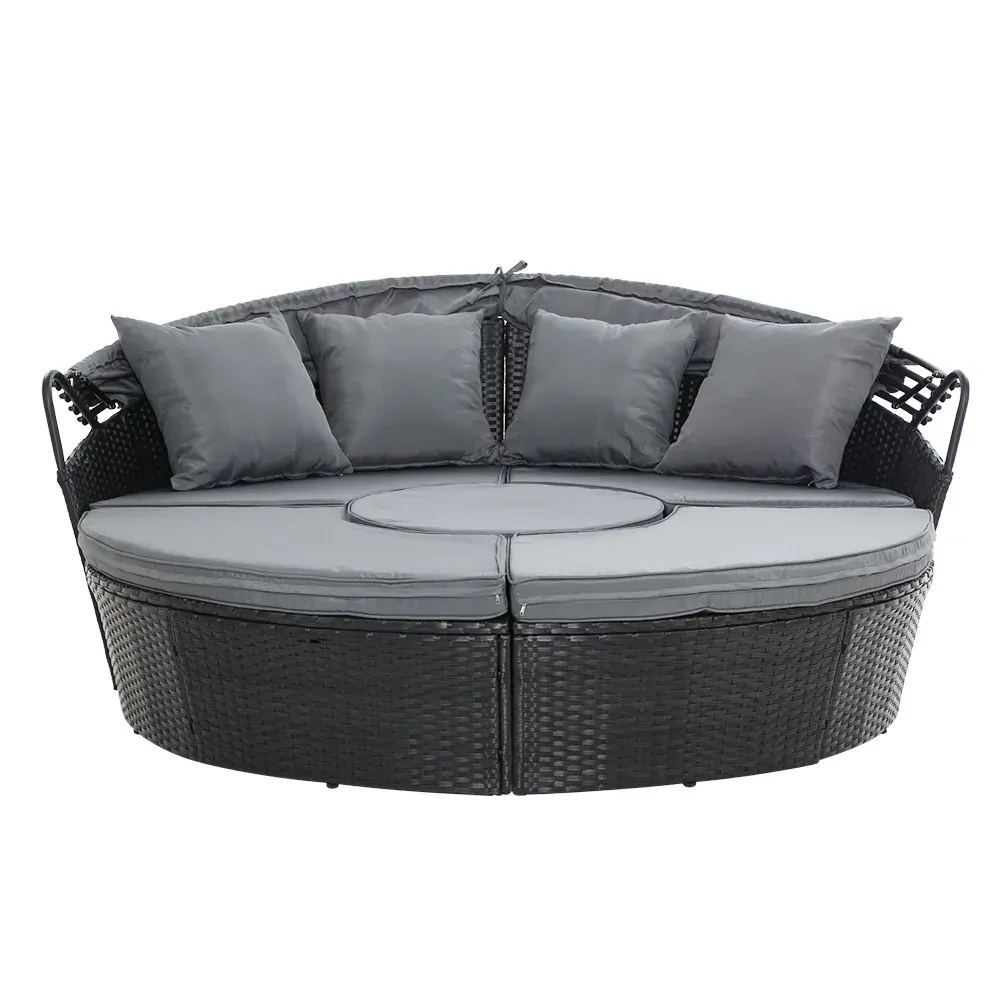 Outdoor Lounge Setting Sofa Patio Furniture Wicker Garden Rattan Set Day Bed Price
