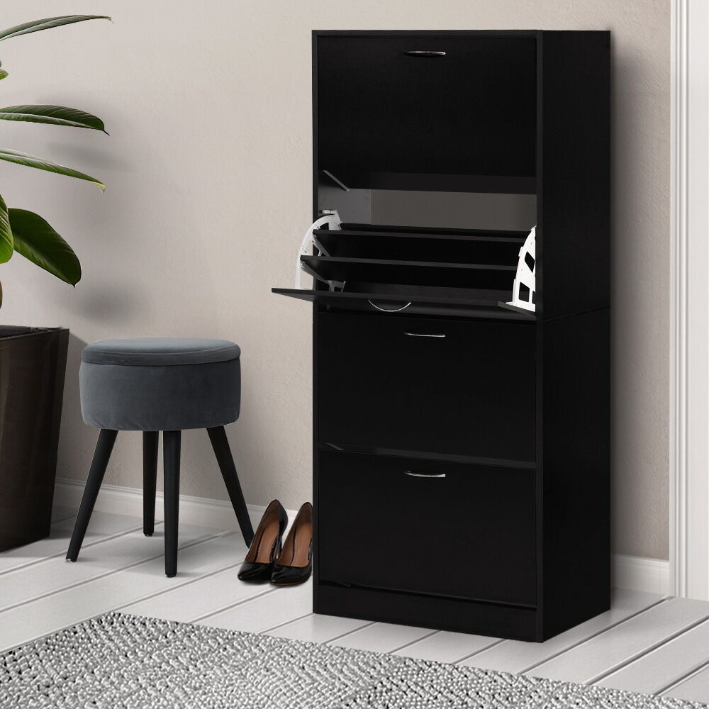 Shoe Cabinet Shoes Storage Rack Organiser 60 Pairs Shelf Drawer Price