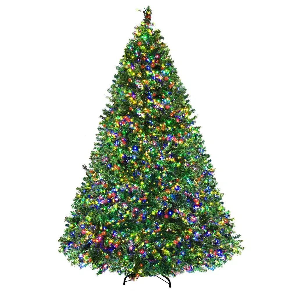Jingle Jollys Christmas Tree Xmas Tree with LED Lights Multi Colour Price