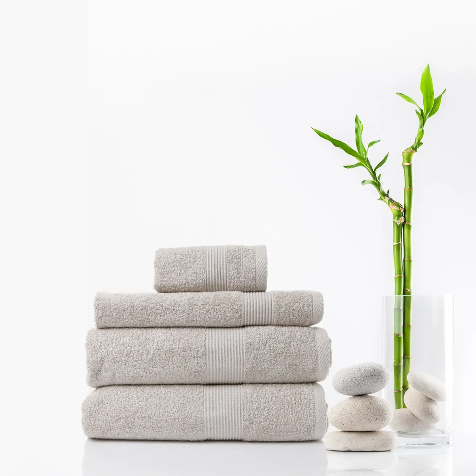 Royal Comfort Cotton Bamboo Towel Set 450GSM Luxurious Absorbent Plush Price