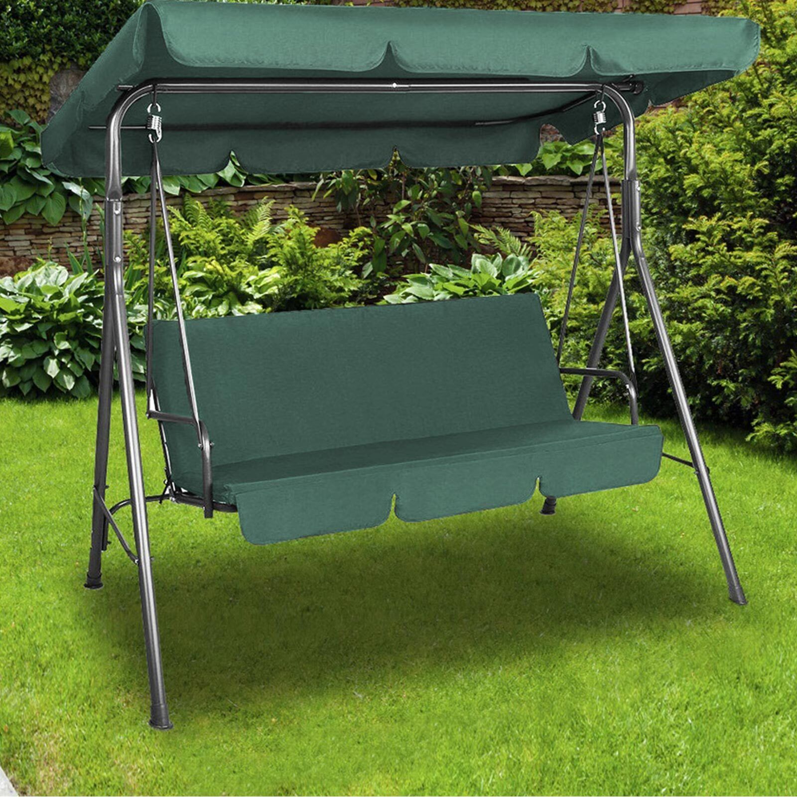 Outdoor Swing Bench Seat Chair Canopy Furniture 3 Seater Garden Hammock Price