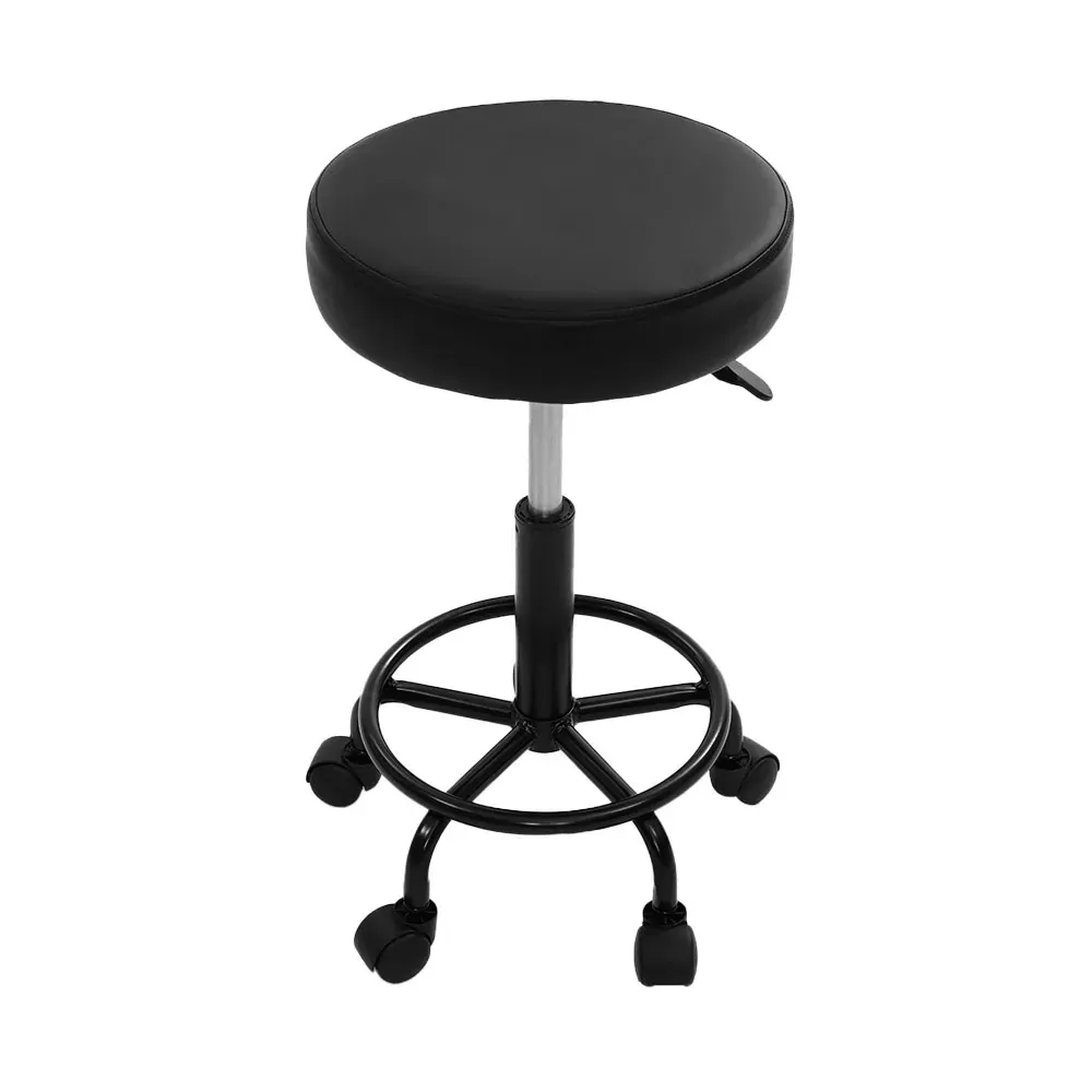 Round Salon Stool Stools Black Swivel Barber Hair Hydraulic Chairs Lift Price