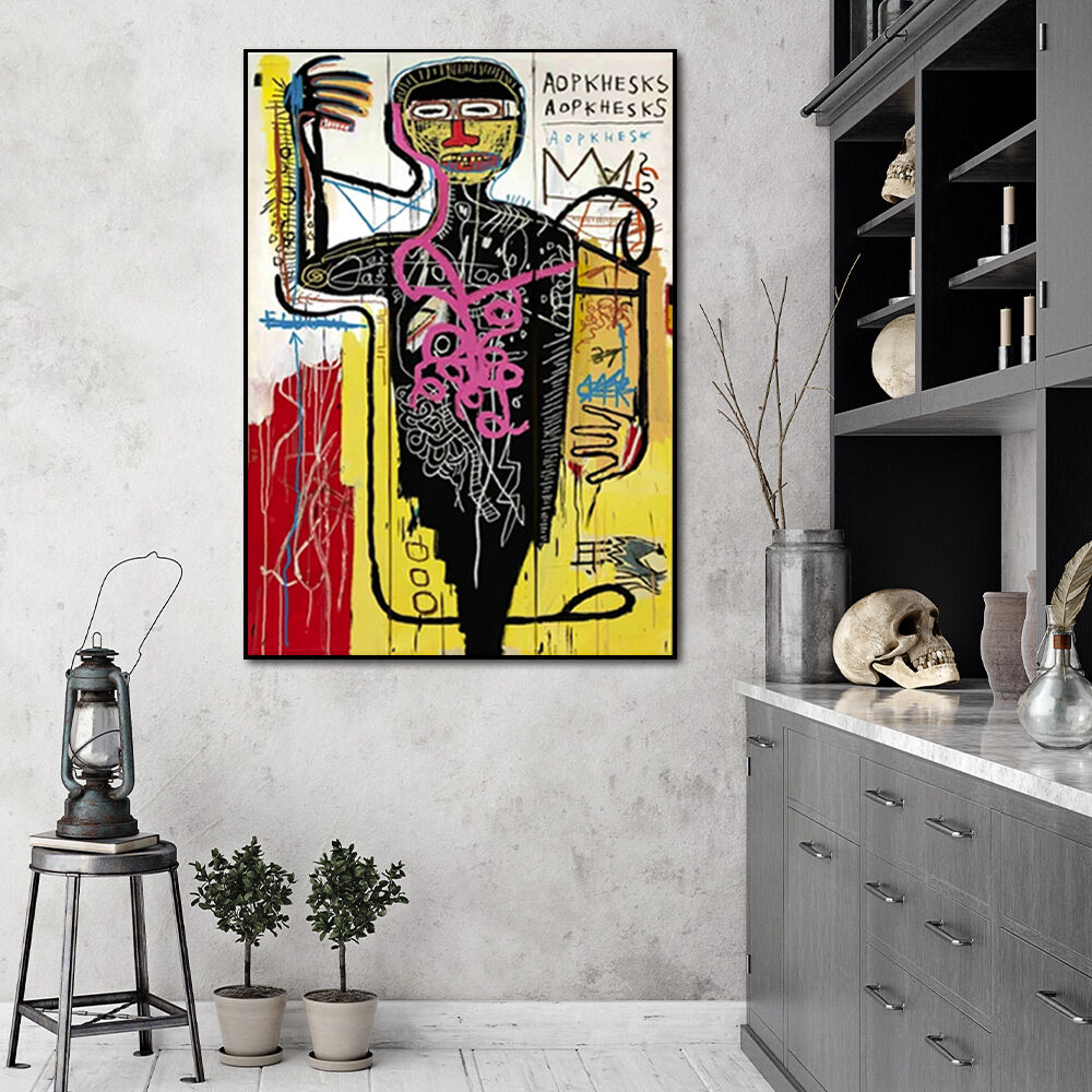 Versus Medici Black Frame Canvas Wall Art Price
