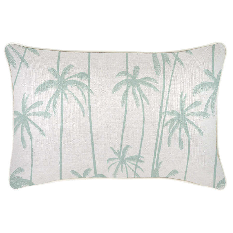 Cushion Cover-With Piping-Tall-Palms-Mint Price