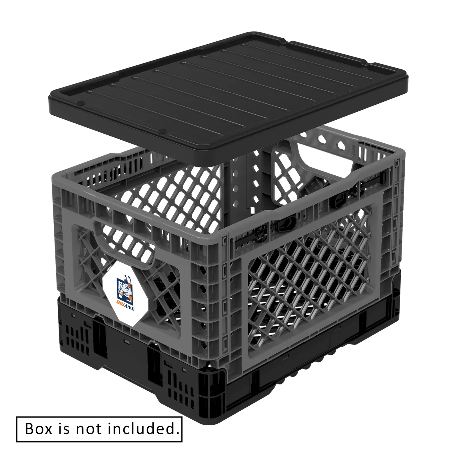 BigAnt Black Cap for Smart Foldable Stackable Crate Price