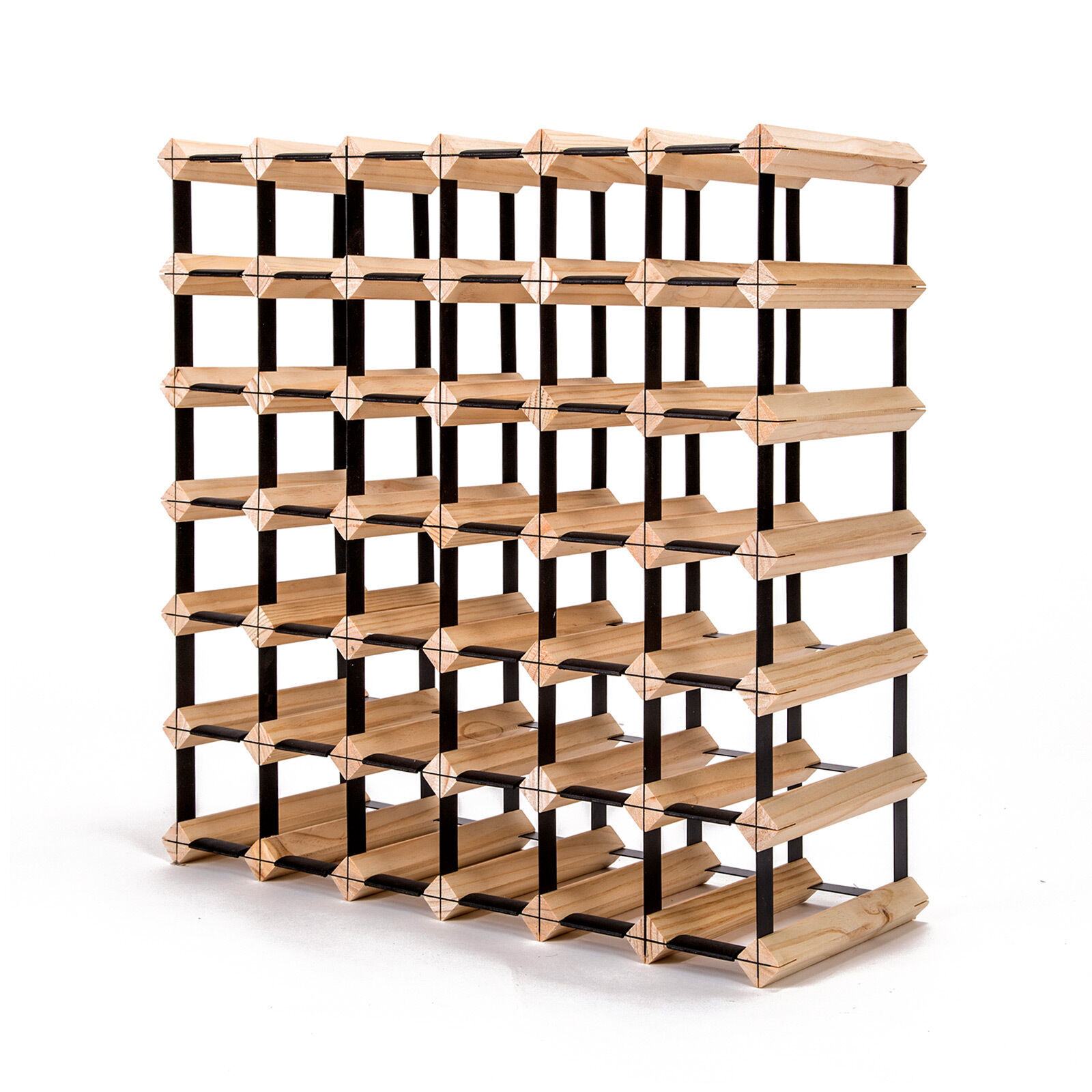 Timber Wine Rack Storage Cellar Organiser 12 Bottle Price