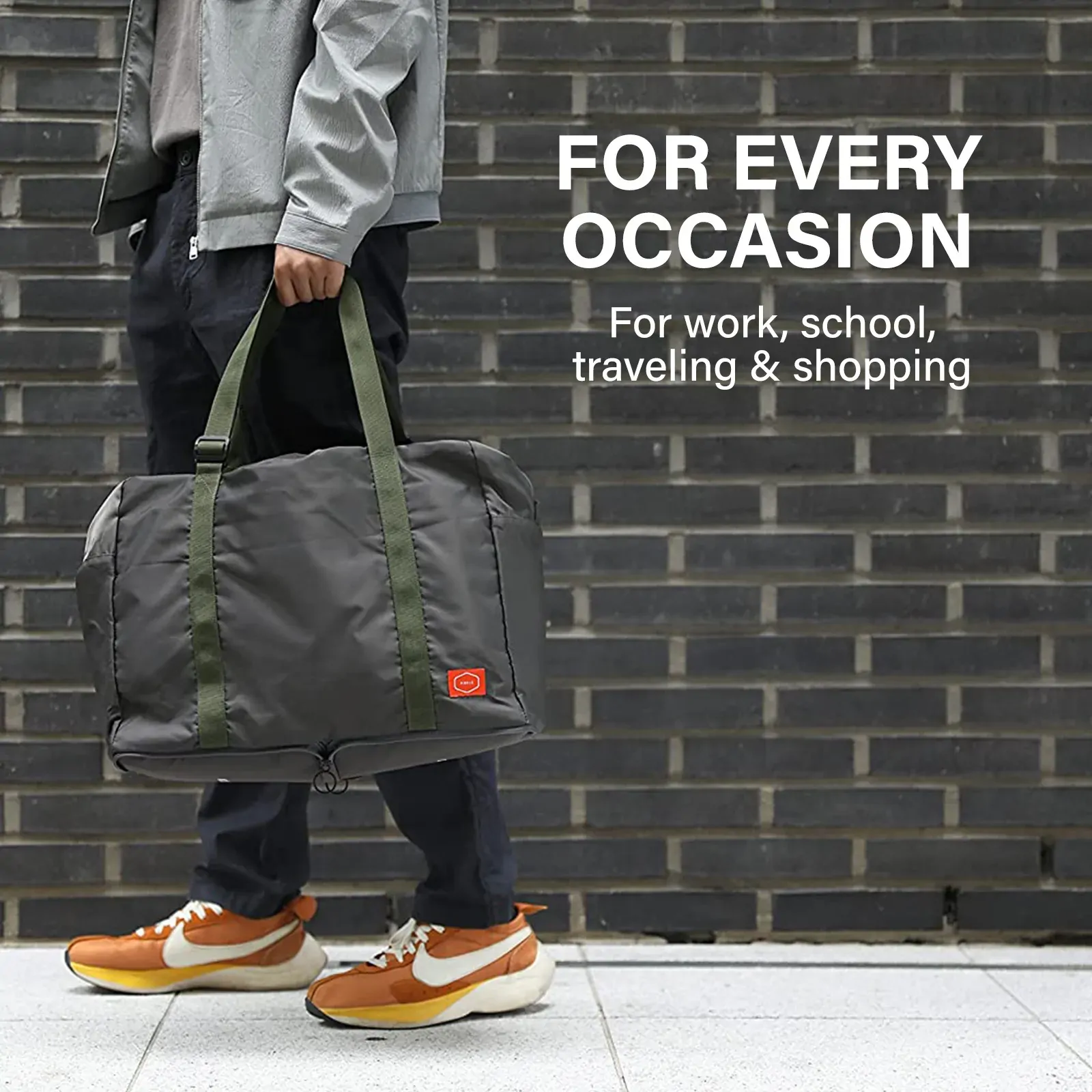 KOELE Shopper Bag Travel Duffle Bag Foldable Laptop Luggage KO-BOSTON Price