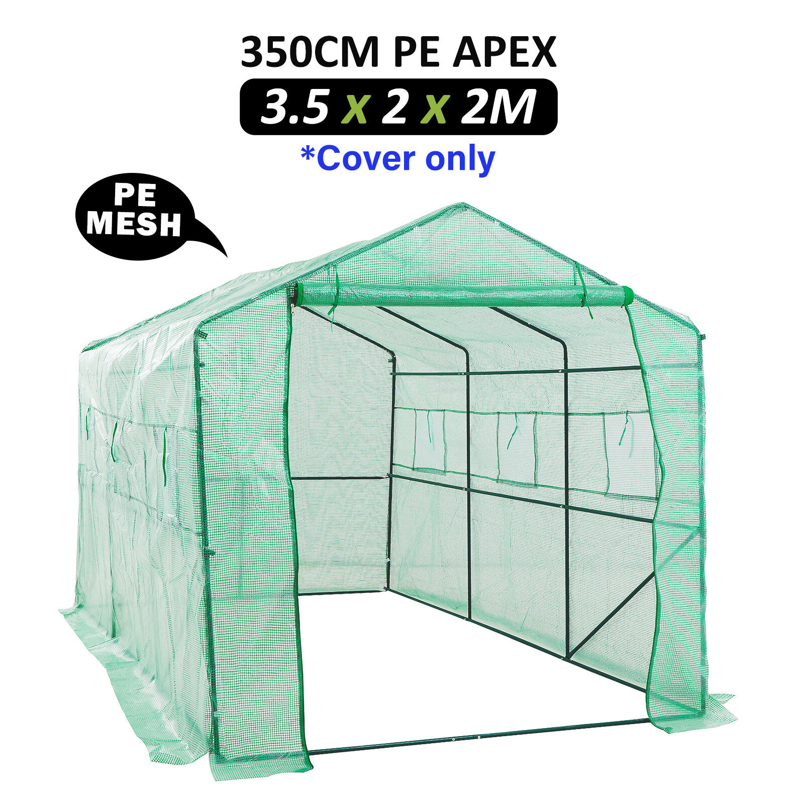 Home Ready Apex Mini Garden Greenhouse Shed PVC Cover Only Price