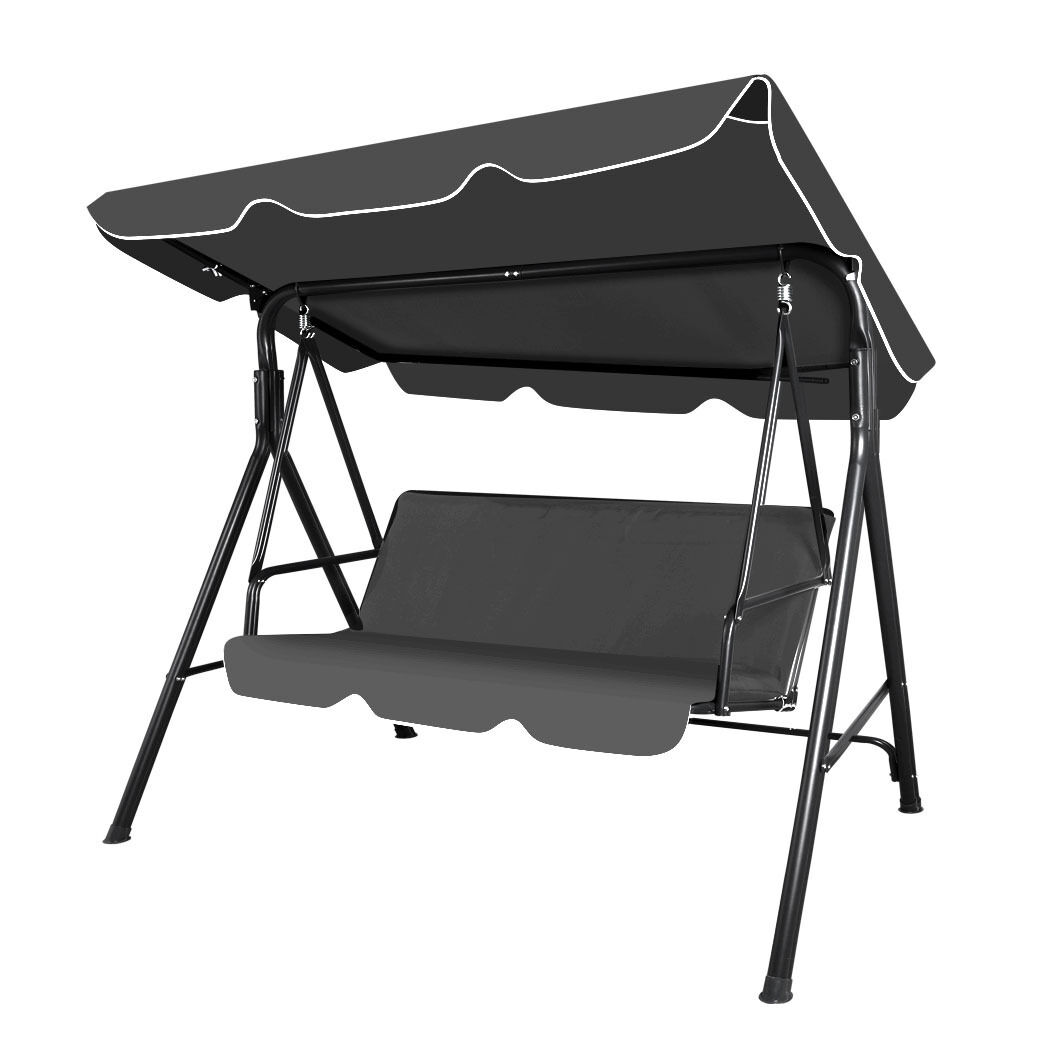 Swing Chair Hammock Outdoor Furniture Garden Canopy Cushion 3 Seater Seat Price