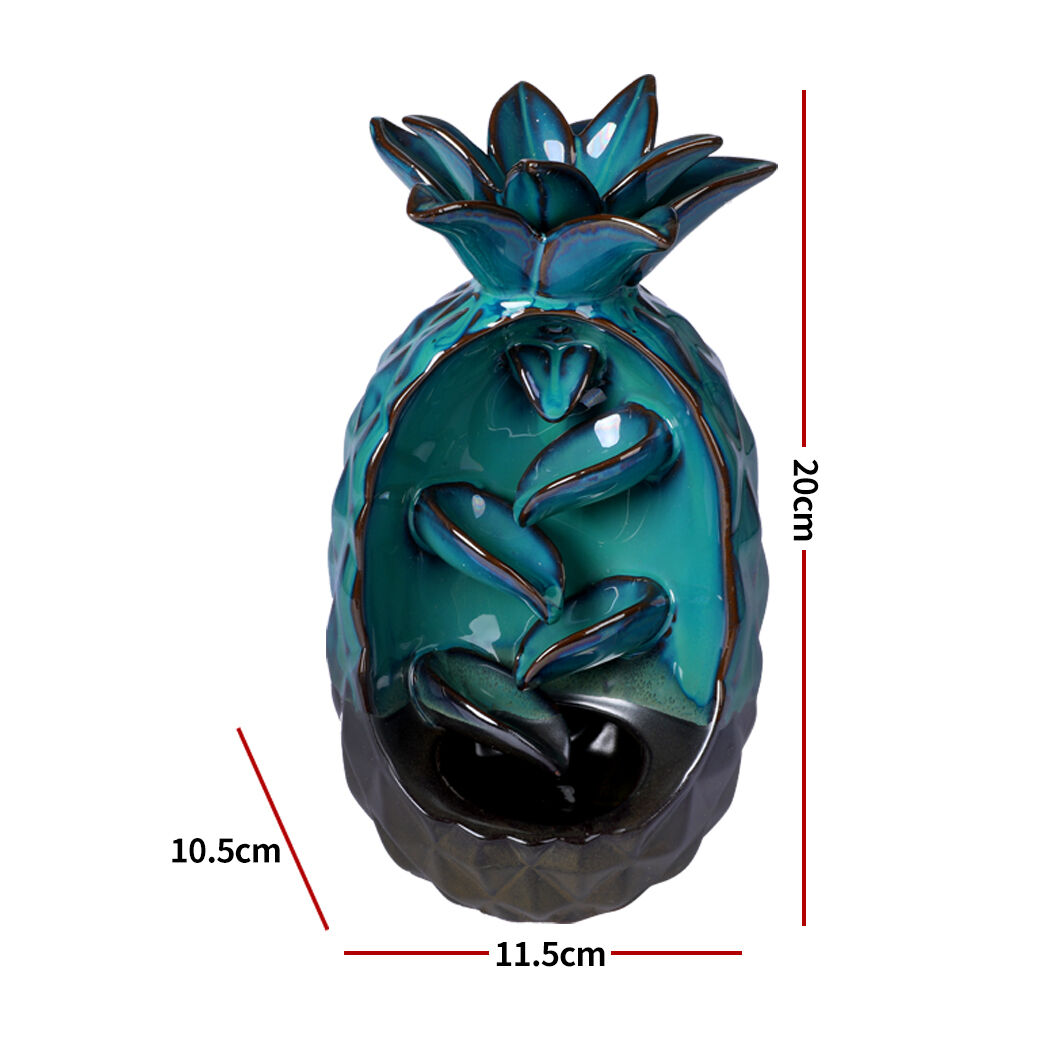 Mountain Waterfall Smoke Backflow Ceramic Incense Burner Cones Holder + Cones Price