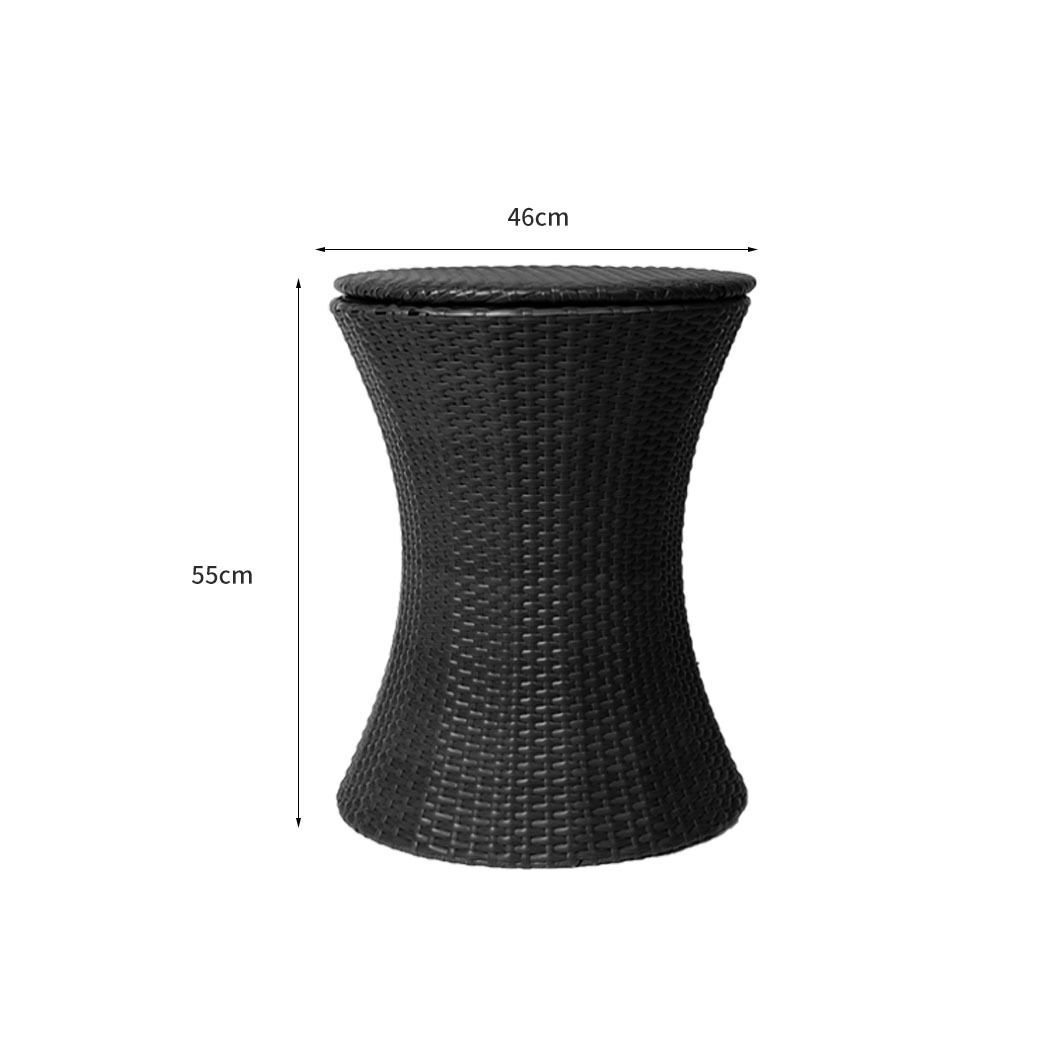 Cooler Ice Bucket Table Bar Outdoor Setting Furniture Patio Pool Storage Box Price