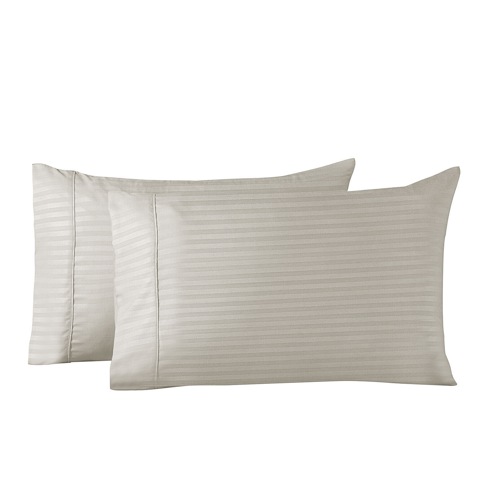 Blended Bamboo Pillowcase Twin Pack With Stripes Price