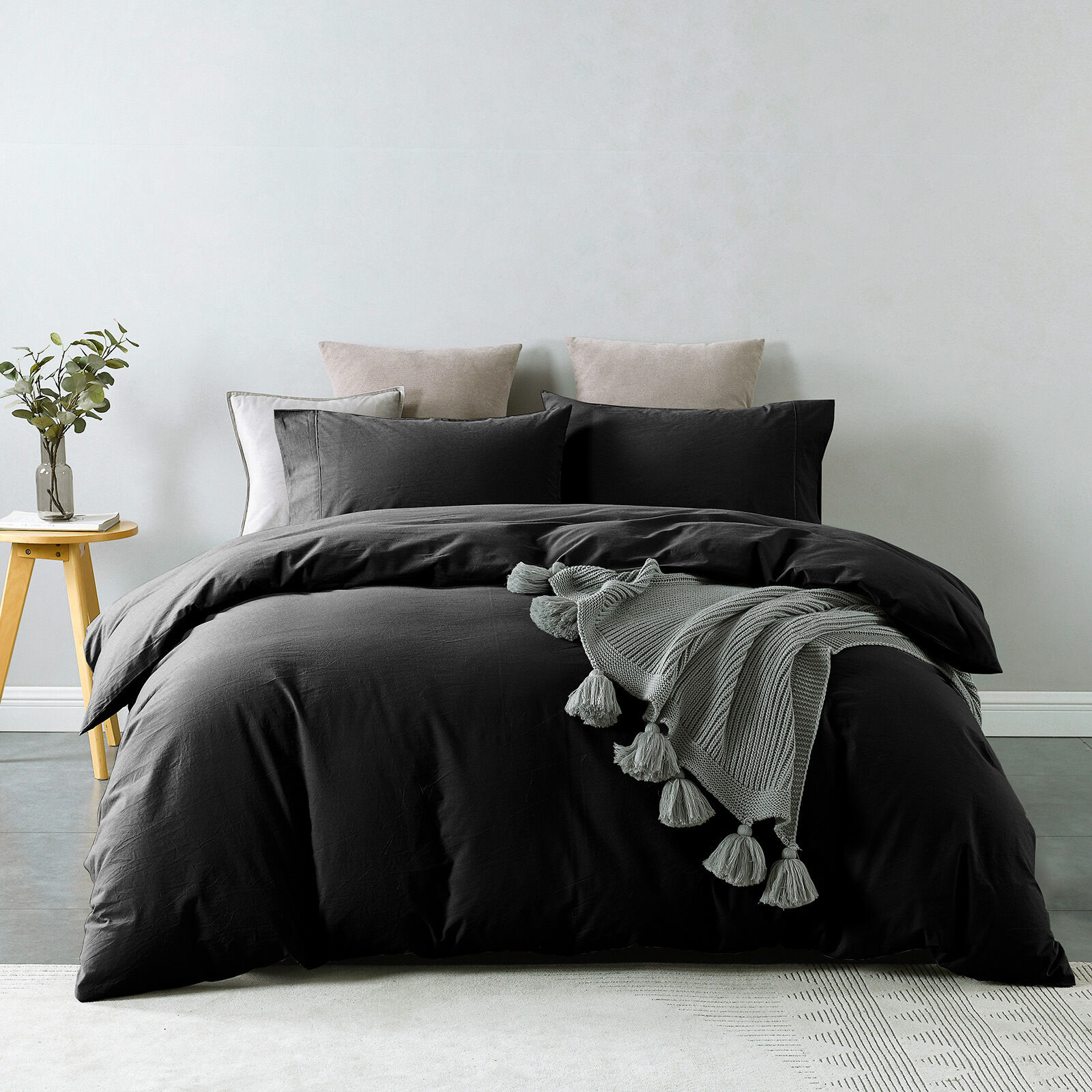 Royal Comfort Vintage Washed 100 % Cotton Quilt Cover Set Price