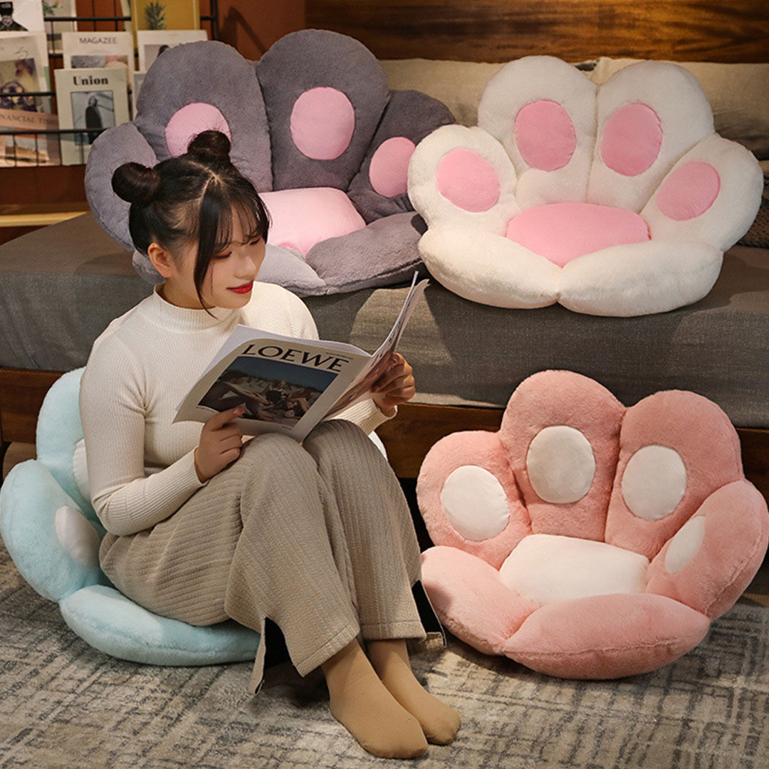 Paw Shape Cushion Warm Lazy Sofa Decorative Pillow Backseat Plush Mat Home Decor Price