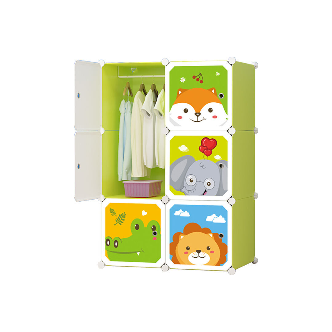 6 Cubes Portable Wardrobe Divide-Grid Modular Storage Organiser Foldable Closet Price