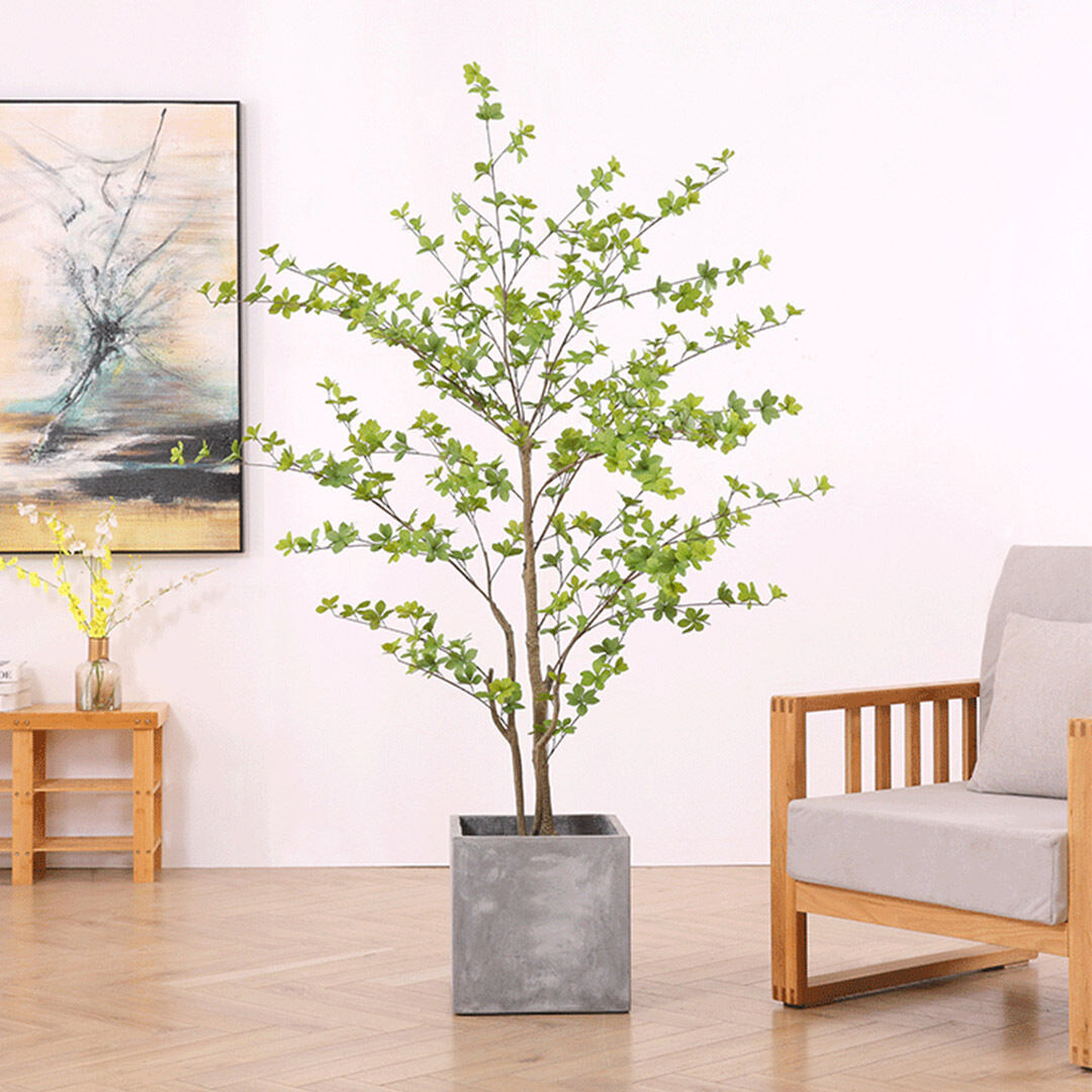 Green Artificial Indoor Watercress Tree Fake Plant Simulation Decorative Price