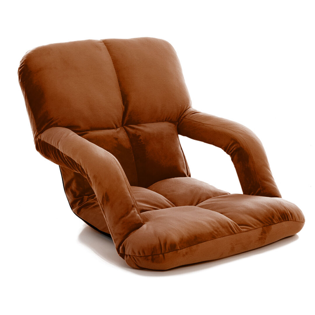 Foldable Lounge Cushion Adjustable Floor Lazy Recliner Chair with Armrest Price