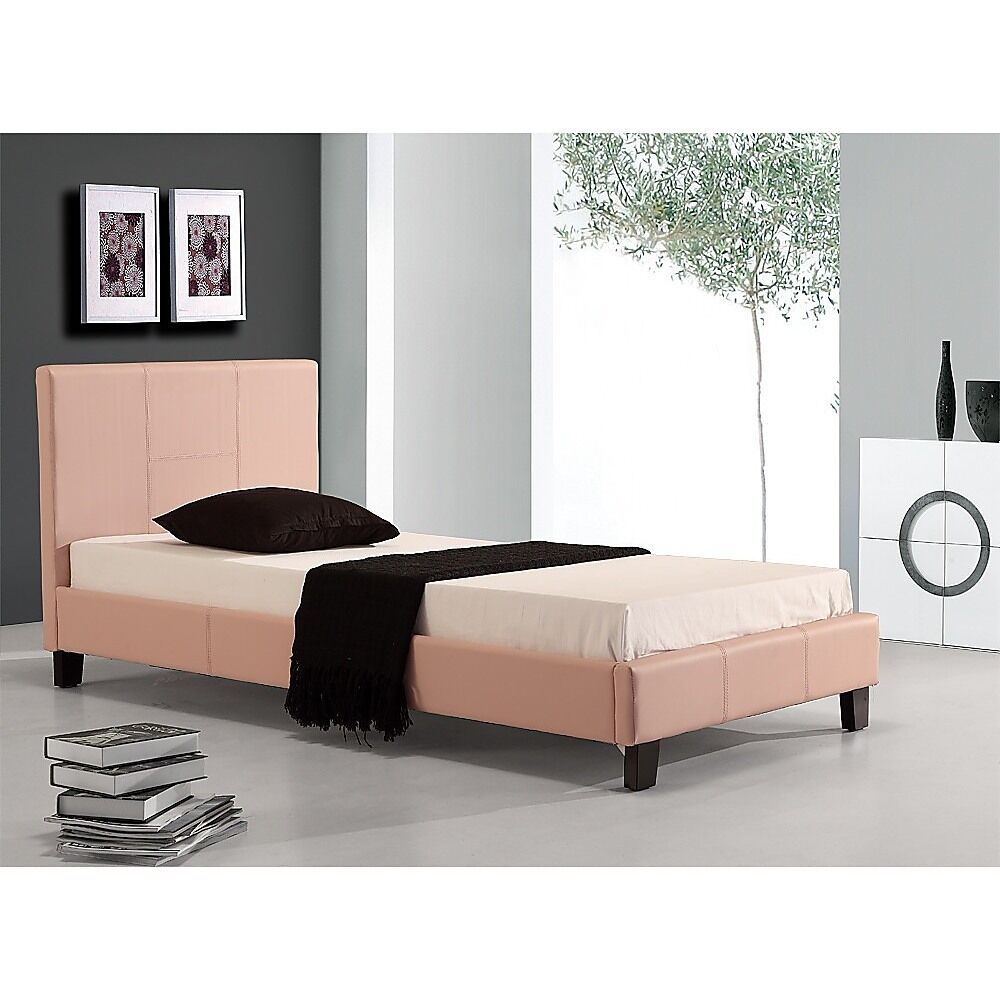 Marden Single PU Leather Bed Frame Price
