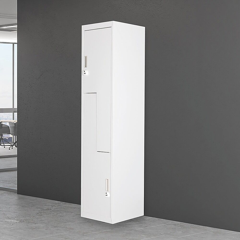 Two-Door L-shaped Office Gym Shed Storage Lockers Price