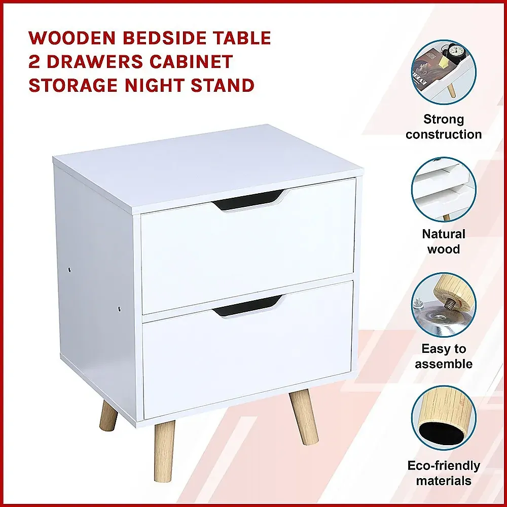 Vineyard Wooden Bedside Table Cabinet Storage Night Stand Price