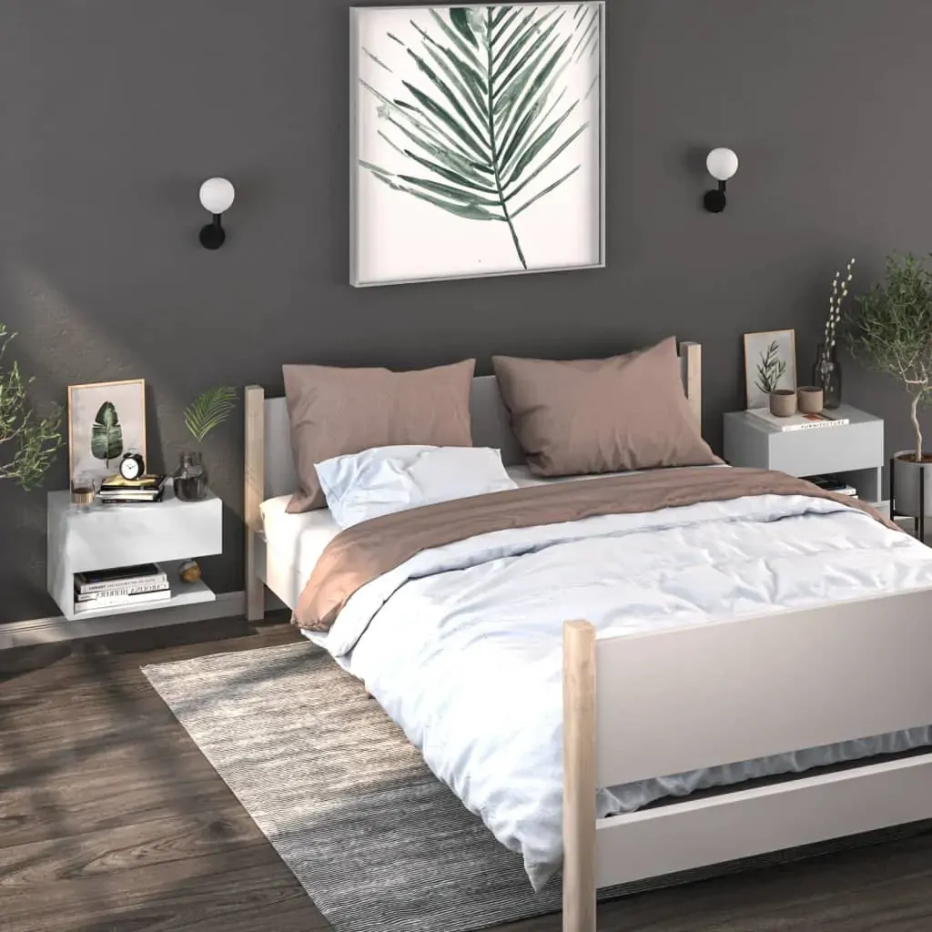 Cheney Wall-mounted Bedside Cabinet Price