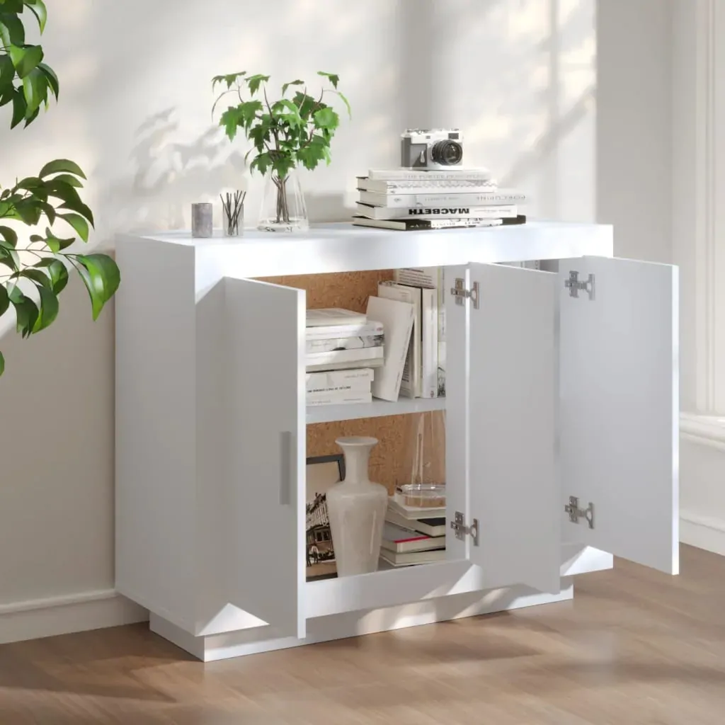Sideboard 92x35x75 cm Engineered Wood Price