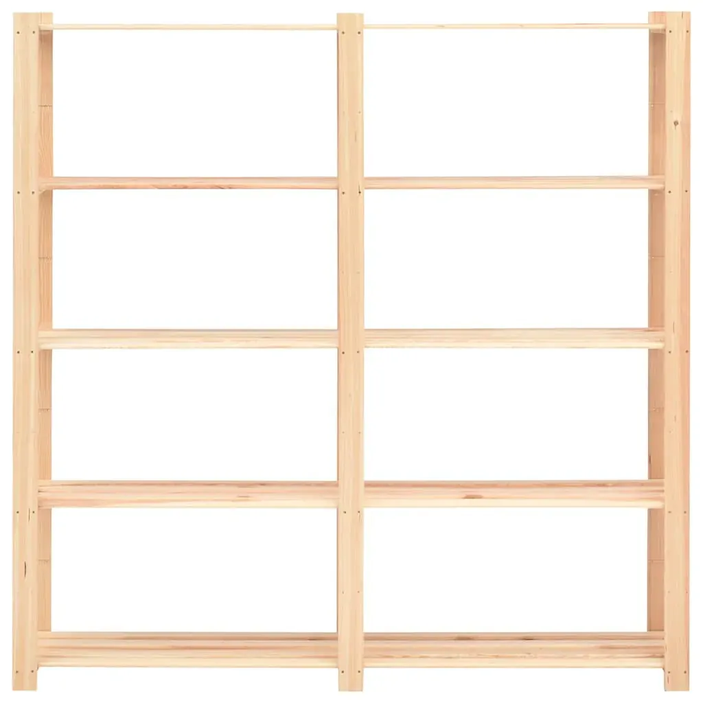 5-Tier Storage Rack 170x38x170 cm Solid Wood Pine 500 kg Price