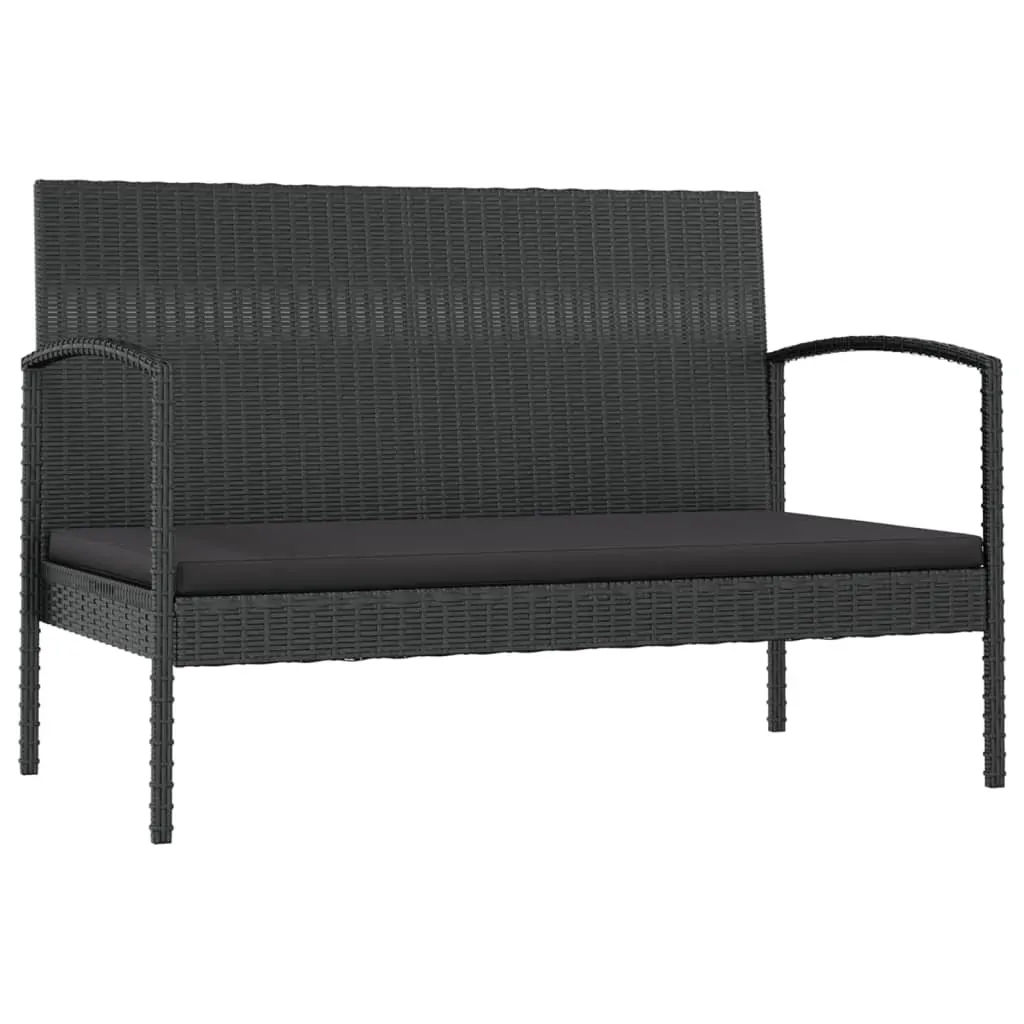 Garden Lounge Set with Cushions Poly Rattan Price