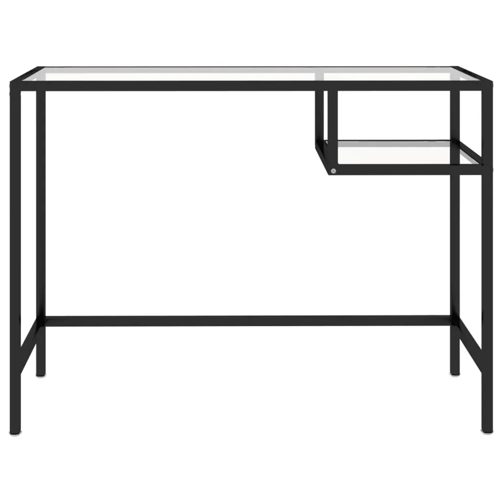 Computer Desk 100x36x74 cm Glass Price