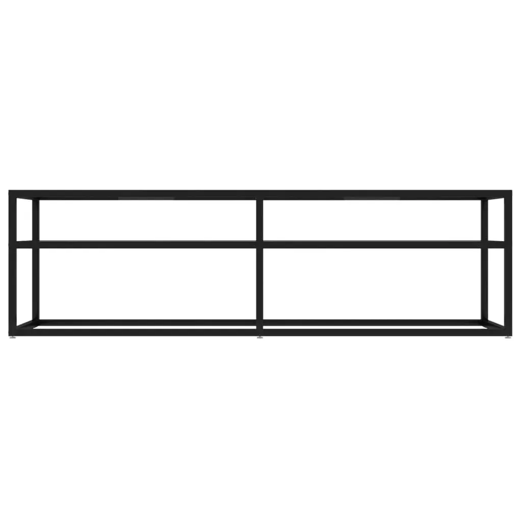 Bozeman TV Cabinet Transparent Tempered Glass Price