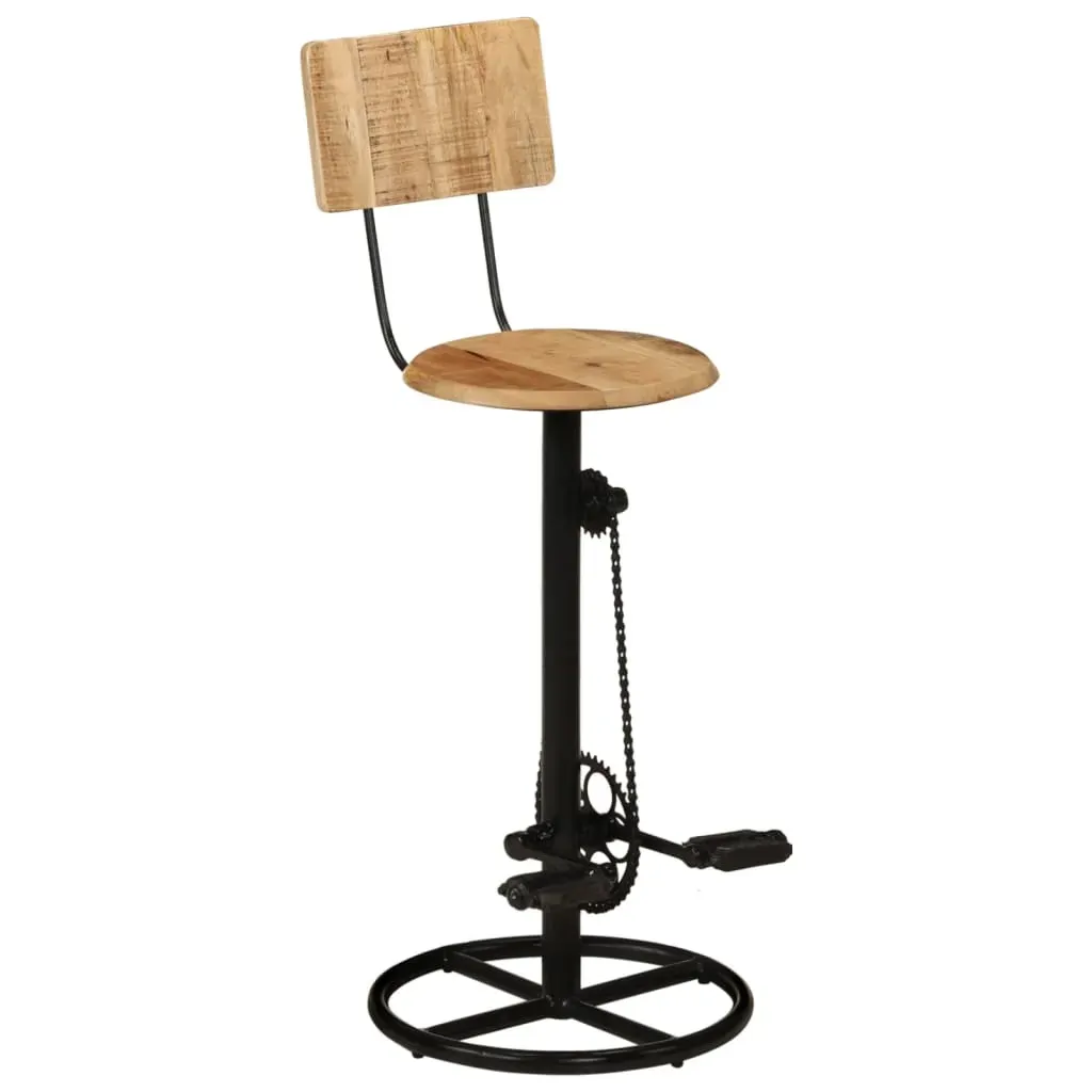Bar Stools 2 pcs Solid Wood Price