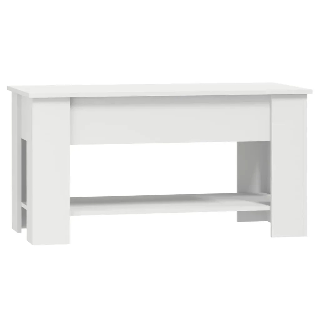 Coffee Table 101x49x52 cm Engineered Wood Price