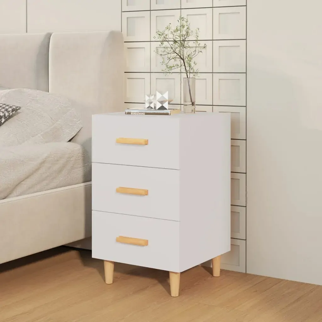 Bismarck Bedside Cabinet 40x40x66 cm Engineered Wood Price