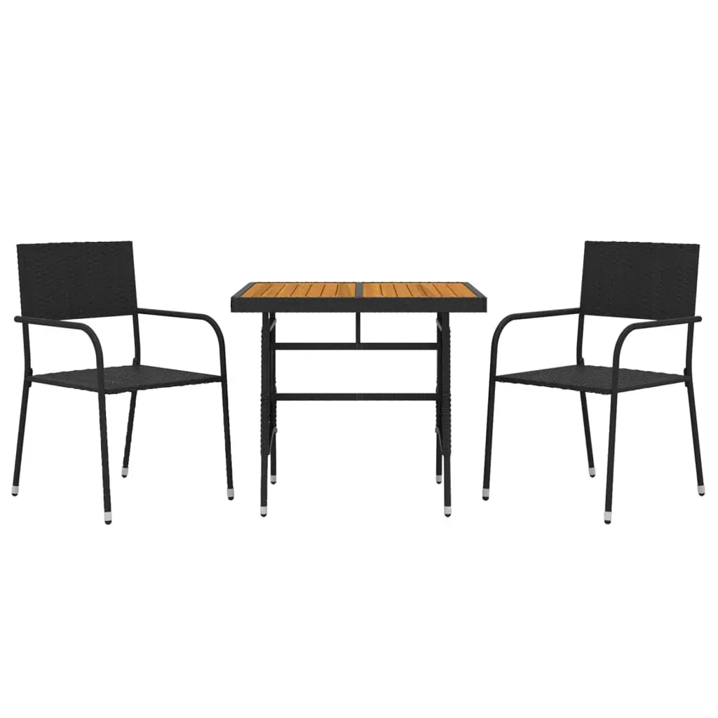 Outdoor Dining Set Poly Rattan Price