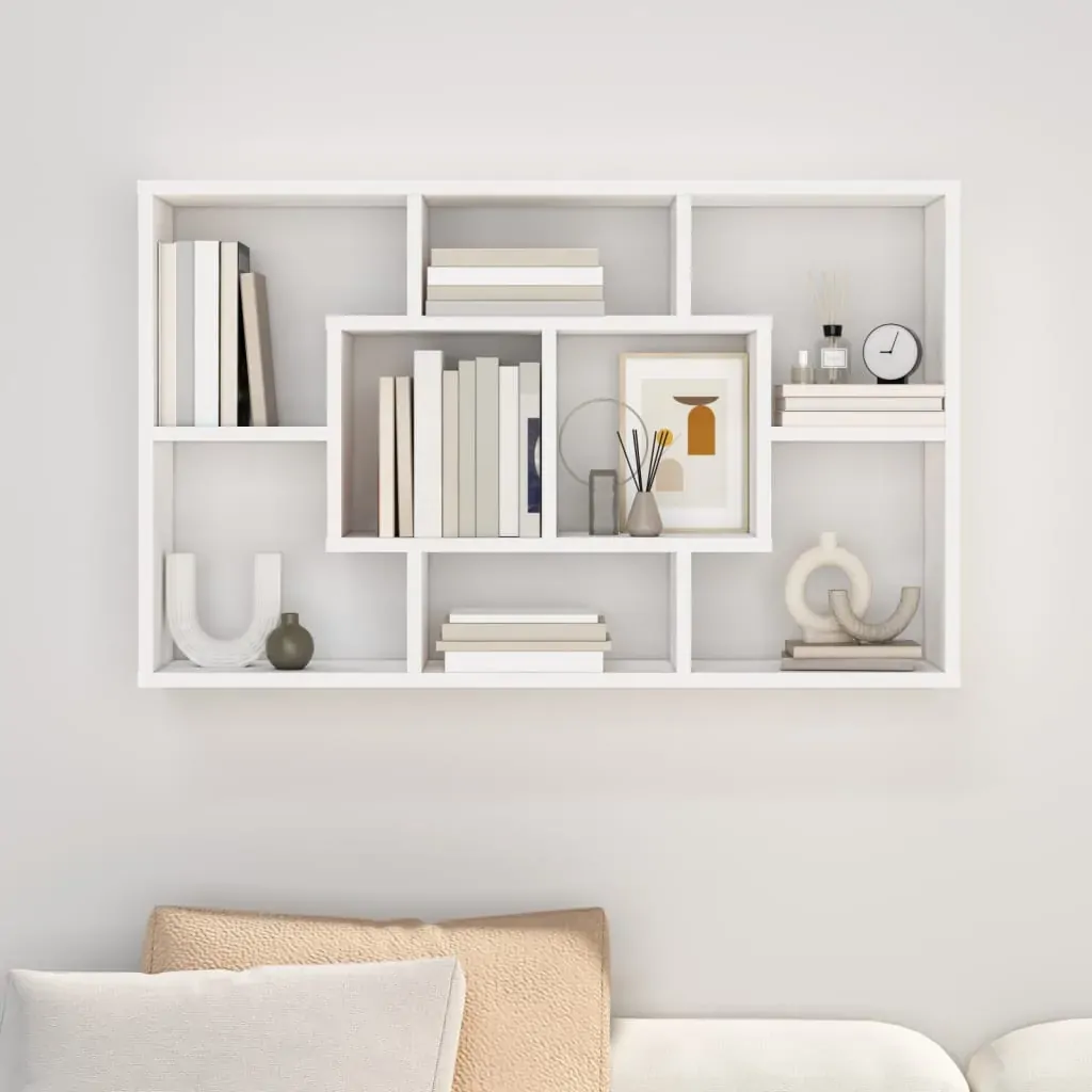 Wall Shelf 85x16x52.5 cm Engineered Wood Price