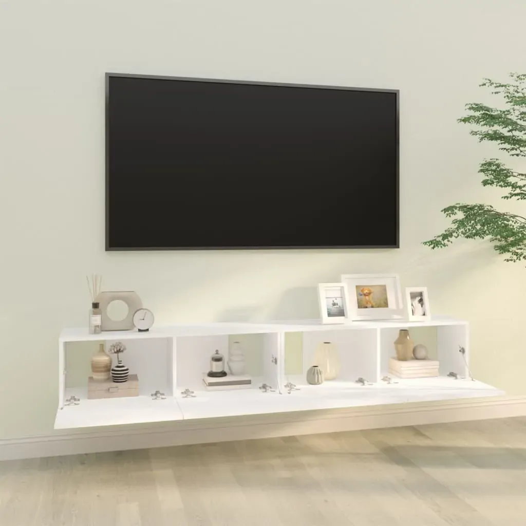 Waconia Wall TV Cabinets 2 pcs 100x30x30 cm Engineered Wood Price