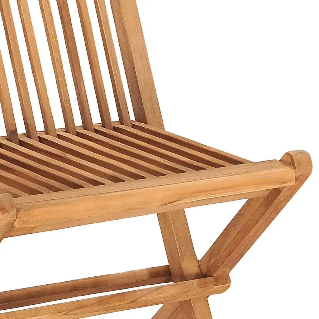 3 Piece Folding Outdoor Dining Set with Cushion Solid Wood Teak Price