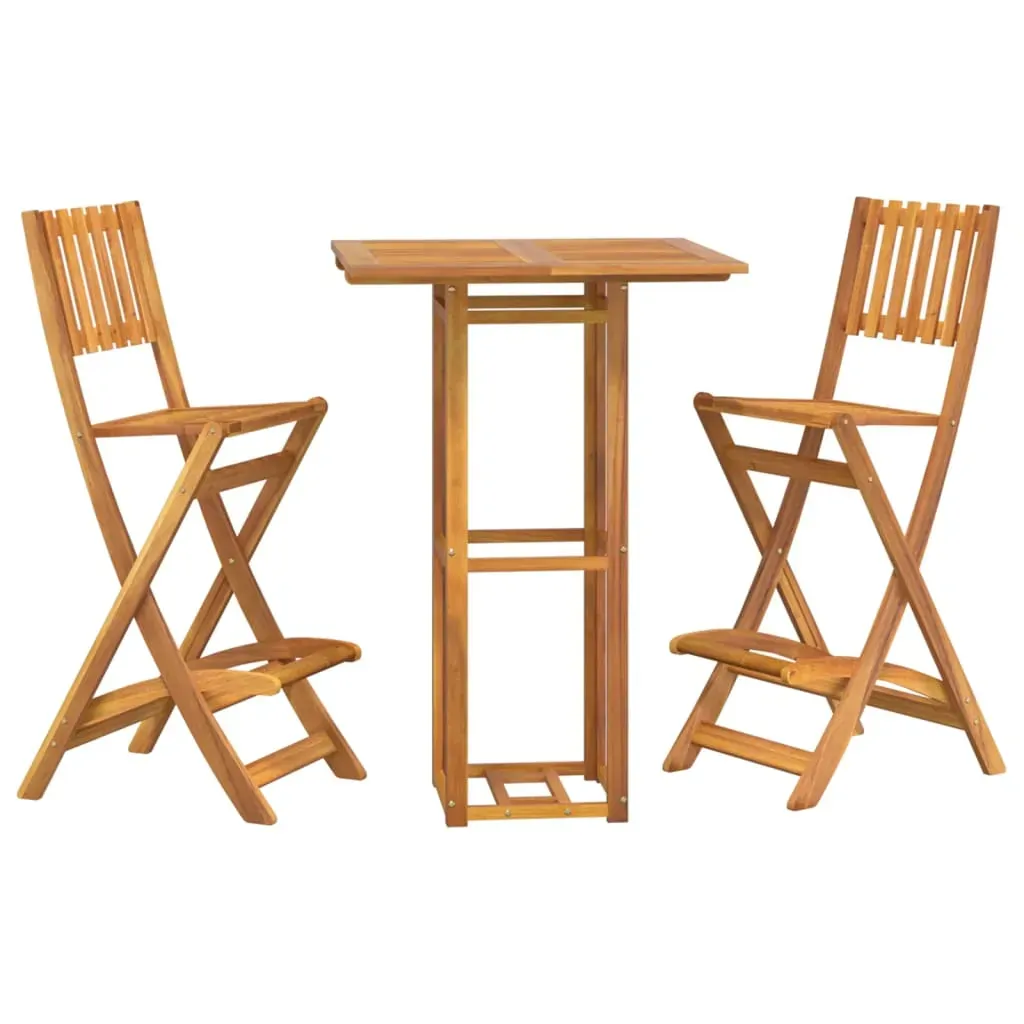 Outdoor Bar Set Solid Wood Acacia Price